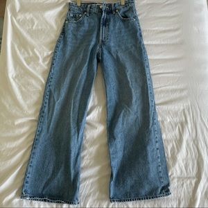 Zara wide leg jeans
